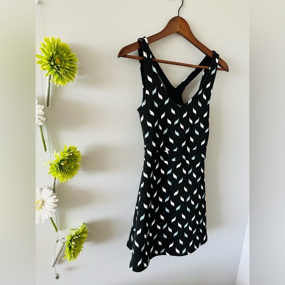 Zara | Jacquard Pinafore Dress stretch - Picture 3 of 9